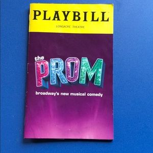 PROM BROADWAY PLAYBILL
